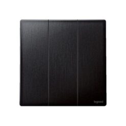 Công tắc ba 2 chiều Mallia Senses – Brushed Black – 281005BB