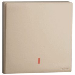 Công tắc 2 cực một chiều 20A có LED hiển thị - Obria Rose Gold